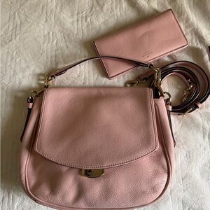 Kate Spade Soft Pink Shoulder Bag and Wallet